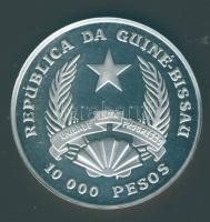 Guinea-Bissau 1991. 10.000P Ag "Nuno Tristao felfedező" T:PP