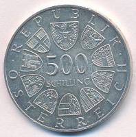 Ausztria 1986. 500Sch Ag "Európai Biztonsági és Együttműködési Konferencia" T:1-
Austria ...