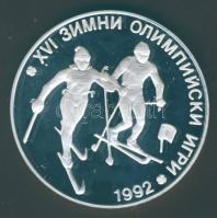 Bulgária 1990. 25L Ag "Olimpia-terep sí" T:PP