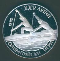 Bulgária 1989. 25L Ag "Olimpia-kenu" T:PP