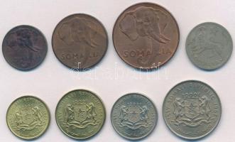 Szomália 1950. 1c-50c (4xklf) + 1967. 5c-1Sc (4xklf) T:1-,2,2-
Somalia 1950. 1 Centesimo - 50 Cente...