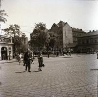 1963 Budapest, X. ker., kőbányai városképek, utcafotók, épületfelvételek, 21 db szabadon felhasználh...