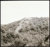 cca 1950 Városképek különféle magyar városokból: Kaposvár, Sopron, tenisz mérkőzés, kb. 60 db vintag...