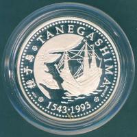 Portugália 1993. 200Esc Ag "Tanegashima-első portugál földreszállás Japánban" T:PP