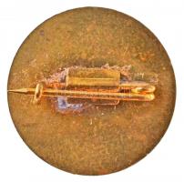 ~1970-1980. "MÉH - Gyűjtésért" fém jelvény (19mm) T:2