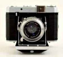 cca 1953 Certo Six 6x6-os távmérős fényképezőgép, Carl Zeiss Tessar 80mm f/2.8 objektívvel, Tempor z...