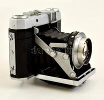 cca 1953 Certo Six 6x6-os távmérős fényképezőgép, Carl Zeiss Tessar 80mm f/2.8 objektívvel, Tempor z...