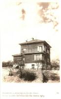 Budapest - 3 db régi fotó képeslap villákról: Olasz fasor (Szilágyi Erzsébet fasor) 57. szám alatt l...