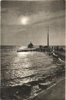 Siófok - 6 db modern városképes lap: Napfény szálloda, Sió torkolata, üdülők, móló, kikötő / 6 moder...