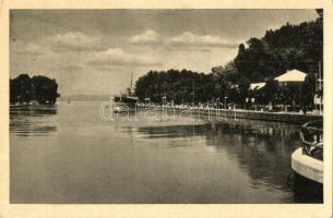 Siófok - 6 db modern városképes lap: Napfény szálloda, Sió torkolata, üdülők, móló, kikötő / 6 moder...