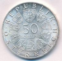 Ausztria 1965. 50Sch Ag "600 éves a Bécsi Egyetem" T:1- kis patina 
Austria 1965. 50 Schi...