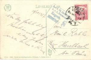 Zagreb, Agram, Zágráb; Jelacic tér, piac árusokkal, bódék, Dr. Eugen Rado fogorvos, Spitzer üzlete /...