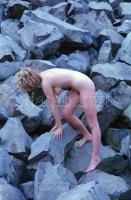 Természetes szépség, természeti környezetben, cca 1975-ben készült, szolidan erotikus felvételek, 36...