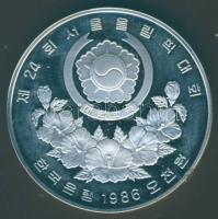Dél-Korea 1986. 5000W Ag "Olimpia-kötélhúzás" T:PP