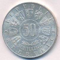 Ausztria 1964. 50Sch Ag "IX. Téli Olimpia Innsbruck" T:1-,2 kis ph. Austria 1964. 50 Schil...