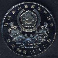 Dél-Korea 1986. 1000W "Olimpia-kosárlabda" T:PP