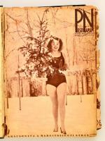 1938 A Pesti Napló Képes mellékletének teljes évfolyama, 1938-ból. Rendkívül gazdag fotóanyaggal. Ko...