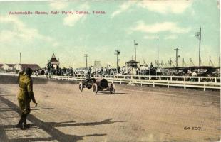 Dallas, Texas; Automobile Races, Fair Park