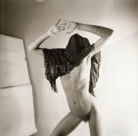 cca 1960 és 1980 között készült, szolidan erotikus felvételek vegyes válogatása, 4 db vintage negatí...