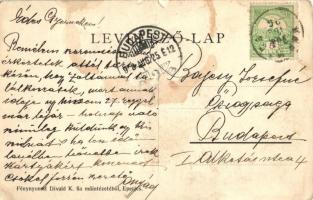 1908 Palocsa, Plavec; vár / castle ruin (EK)