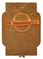 1968. "Mexikó" zománcozott fém olimpiai jelvény (20x27mm) T:2