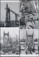 Budapesti villamosok, 6 db mai nagyítás, 10x15 cm