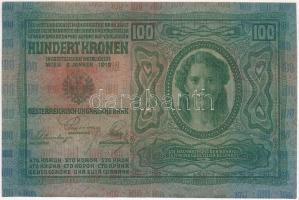 1912. 100K T:III szép papír