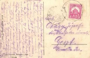 1927 Zsáka, Református templom, Báró Vay László kastély, Községháza. Art Nouveau (kis szakadás / sma...