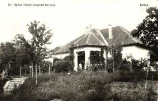 1931 Szegvár, Dr. Győző Dezső tanyája, Rózsa-lak úrilak.Lőcsey Árpád mezőgazdasági fotóspecialista felvétele és kiadása