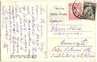 Oravica, Oravita; Korona szálloda, Kereskedelmi és Ipari bank / Hotel Coroana, Banca Comerciala / ho...