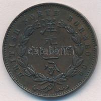 Brit Észak-Borneó 1888H 1c Br T:2 British North Borneo 1888H 1 Cent Br C:XF Krause KM#2