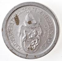 Bogár Lívia (1957-) 1987. MÉE-Keszthely / III. Numizmatikai Nyári Egyetem jelzett Ag emlékérem (3,5g/0.835/15mm) T:1- fo.  Adamo HB4a