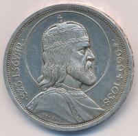 1938. 5P Ag "Szent István" T:2  Adamo P8.1