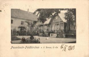 1913 Pesenbach-Feldkirchen an der Donau, Schloss Pesenbach (EK)