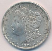 Amerikai Egyesült Államok 1921. 1$ Ag Morgan T:1-,2  USA 1921. 1 Dollar Ag Morgan C:AU,XF  Krause KM#110