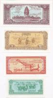 Demokratikus Kambodzsa 1979. 0.1R + 0.5R + 1R + 5R T:I Democratic Kampuchea 1979. 0.1 Riel + 0.5 Rie...