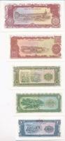 Laosz 1979. 1K + 5K + 10K + 20K + 50K T:I
Lao 1979. 1 Kip + 5 Kip + 10 Kip + 20 Kip + 50 Kip C:UNC
...