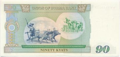 Burma 1987. 90K T:I 
Burma 1987.90 Kyats C:UNC 
Krause 66
