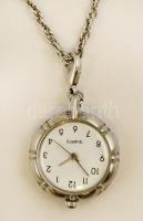 Ékszeróra láncon, szép állapotban, elemcserére szorul, d: 2,2 cm