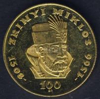 1966. 100Ft Au "Zrínyi" 8,41g T:exP Csak 3300db!