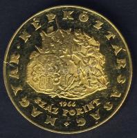 1966. 100Ft Au "Zrínyi" 8,41g T:exP Csak 3300db!