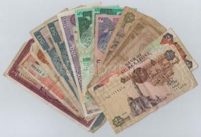 Vegyes: 20db-os bankjegy tétel a világ minden tájáról T:III-IV
Mixed: 20pcs of banknotes from all a...