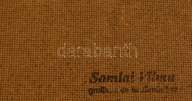 Somlai Vilma (1938-2007): Orgonás csendélet, olaj, farost, hátulján jelzett, fa keretben, 40×50 cm