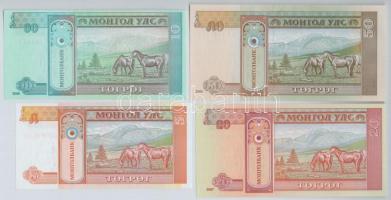Mongólia 1993. 5T + 2000. 50T + 2005. 10T + 2007. 20T T:I
Mongolia 1993. 5 Tugrik + 2000. 50 Tugrik...