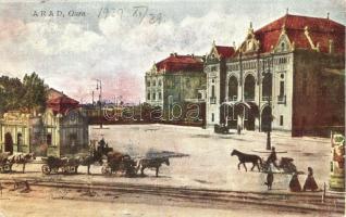 1929 Arad, vasútállomás / Gara / railway station (EK)