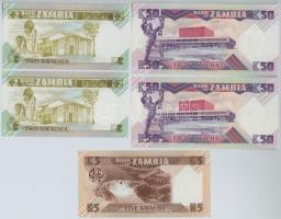 Zambia 1986-1988. 2K (2x) közeli sorszámok + 5K + 50K (2x) közeli sorszámok T:I
Zambia 1986-1988. 2...