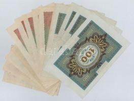 Német Birodalom 1920-1923. 15db-os inflációs bankjegy tétel T:II-III
German Empire 1920-1923. 15pcs...