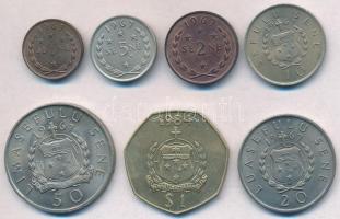Szamoa 1967. 1s-50s (6xklf) + 1984. 1T T:1-
Samoa 1967. 1 Sene - 50 Sene (6xdiff) + 1984. 1 Tala C:...