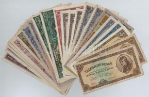 30db-os vegyes magyar pengő bankjegy tétel T:III,III-