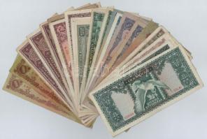 30db-os vegyes magyar pengő bankjegy tétel T:III,III-